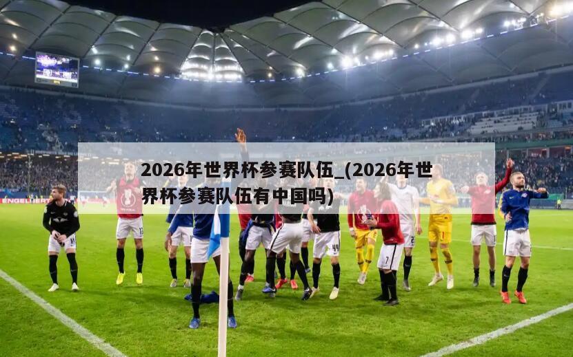 2026年世界杯参赛队伍_(2026年世界杯参赛队伍有中国吗)