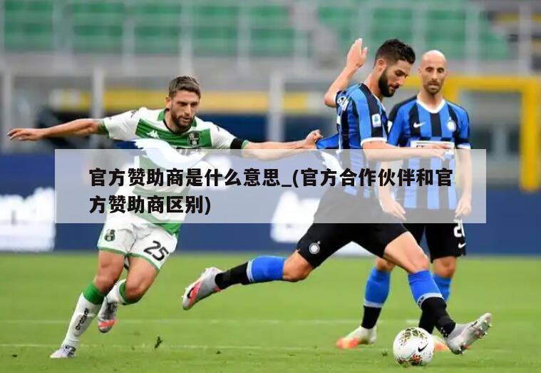 官方赞助商是什么意思_(官方合作伙伴和官方赞助商区别)